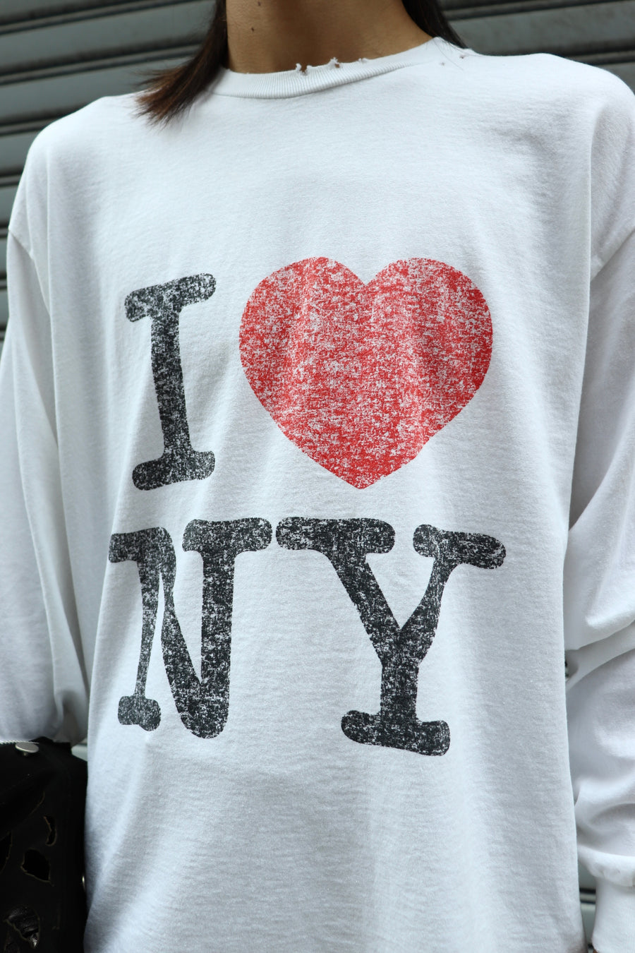 soe  Printed L/S Tee “I♡NY