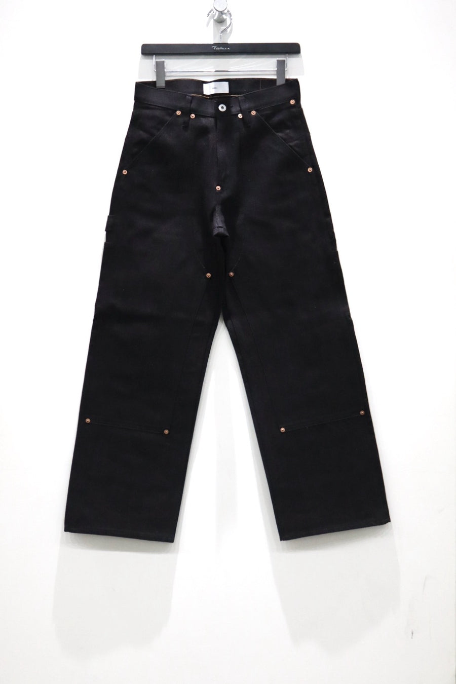 SUGARHILL(シュガーヒル)のTWISTED HEATHER DENIM PANTS DOUBLE KNEE