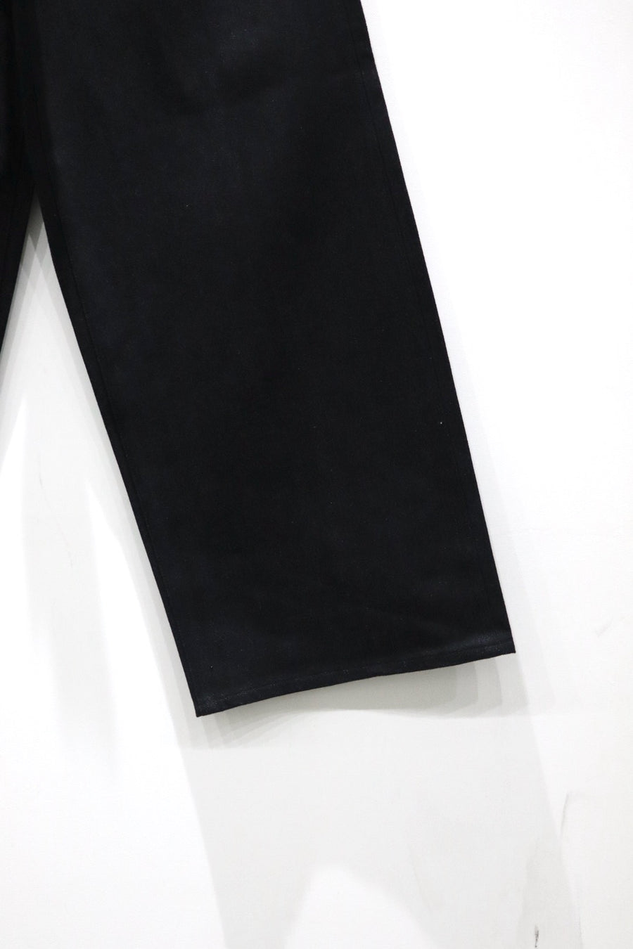 SUGARHILL  TWISTED HEATHER DENIM PANTS WIDE CUT(BLUE × BLACK)