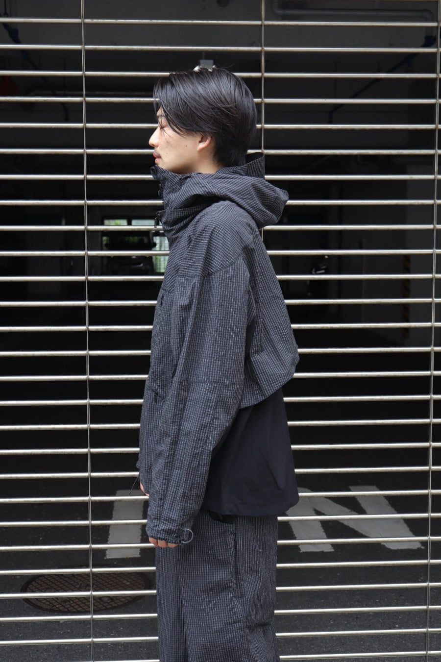 PASTOR NOVA(パストルノヴァ)のCONFUSE BALACLAVA JACKET BLACKの通販