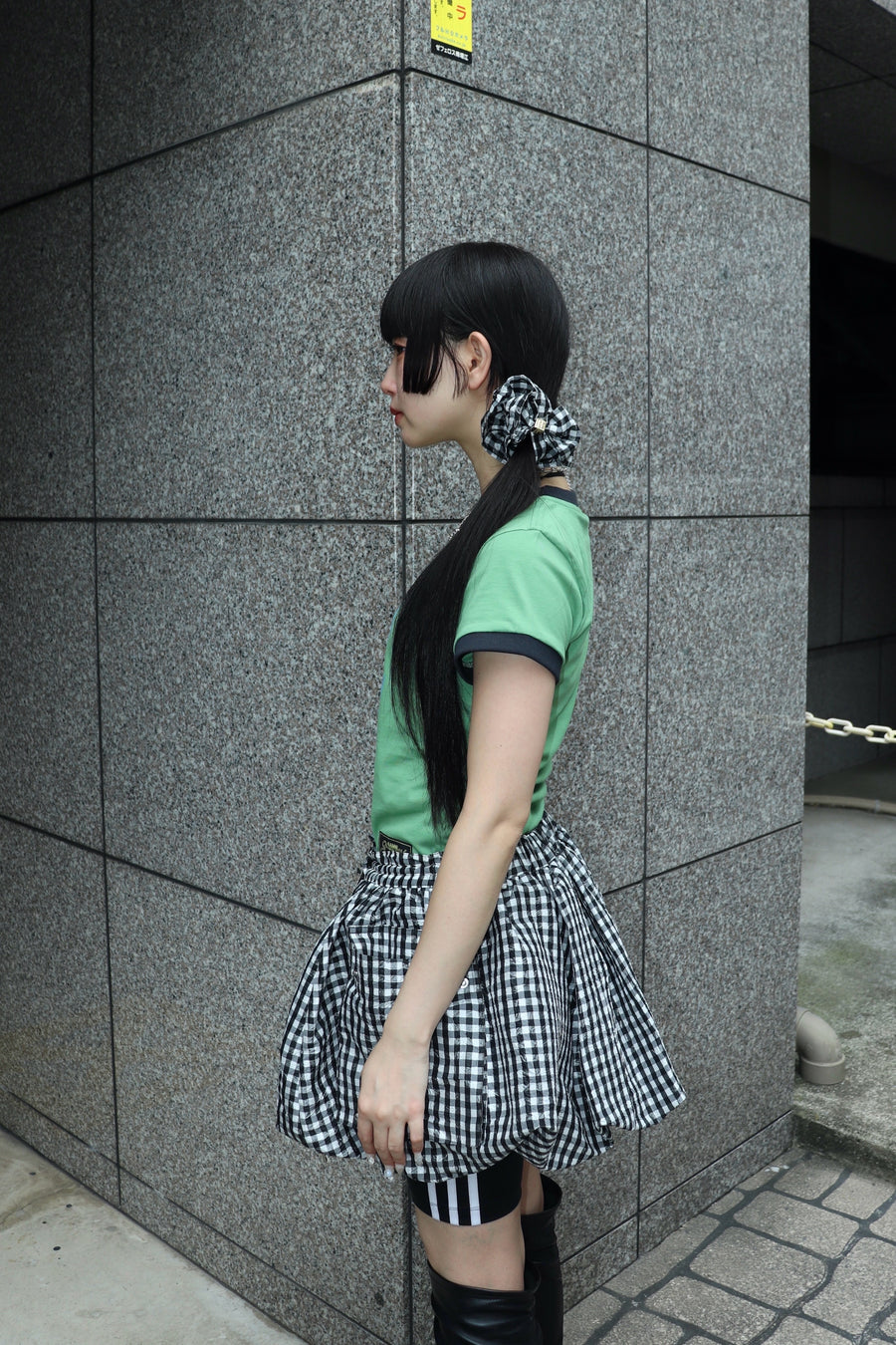 GANNI  Basic Cotton Jersey Peony Baby Fit T-shirt