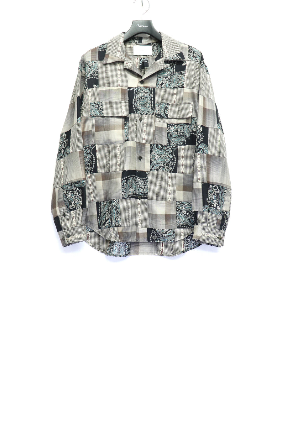 SUGARHILL(シュガーヒル)のPATCH-WORK SHIRT BLACKの通販｜PALETTE art