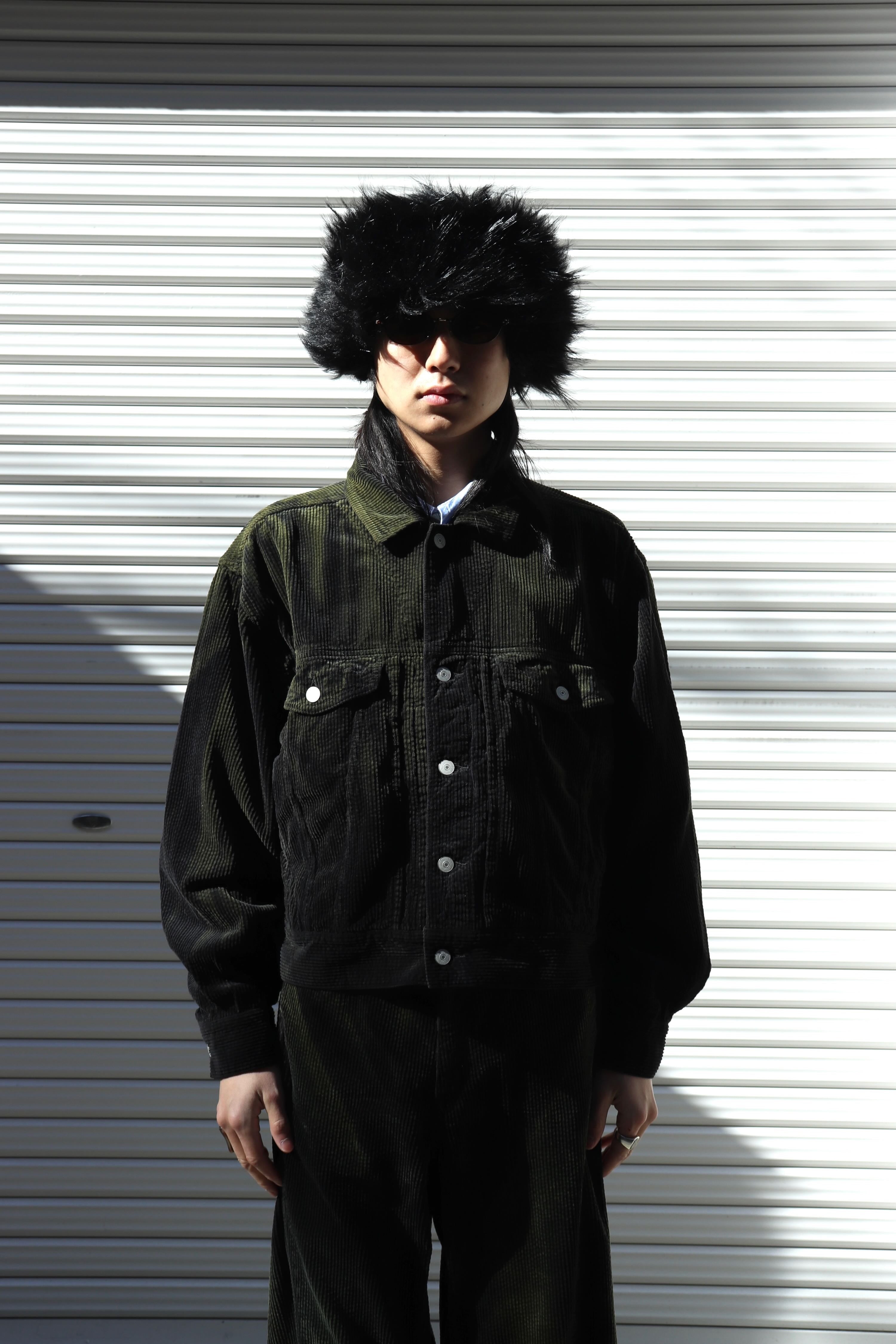 soe(ソーイ)のHard Bleached Corduroy Jacket BLACKの通販｜PALETTE