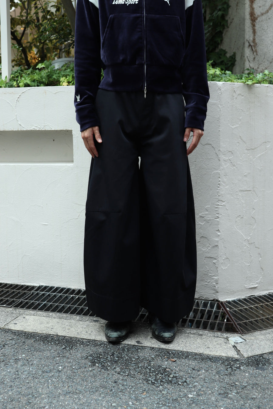 SHINYAKOZUKA  PANTALON WITH DICKIES(BLACK)