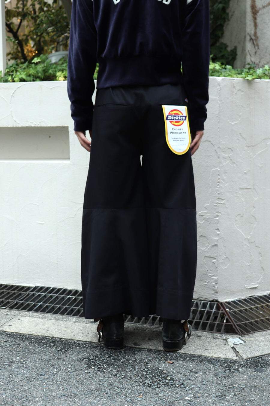 SHINYAKOZUKA  PANTALON WITH DICKIES(BLACK)
