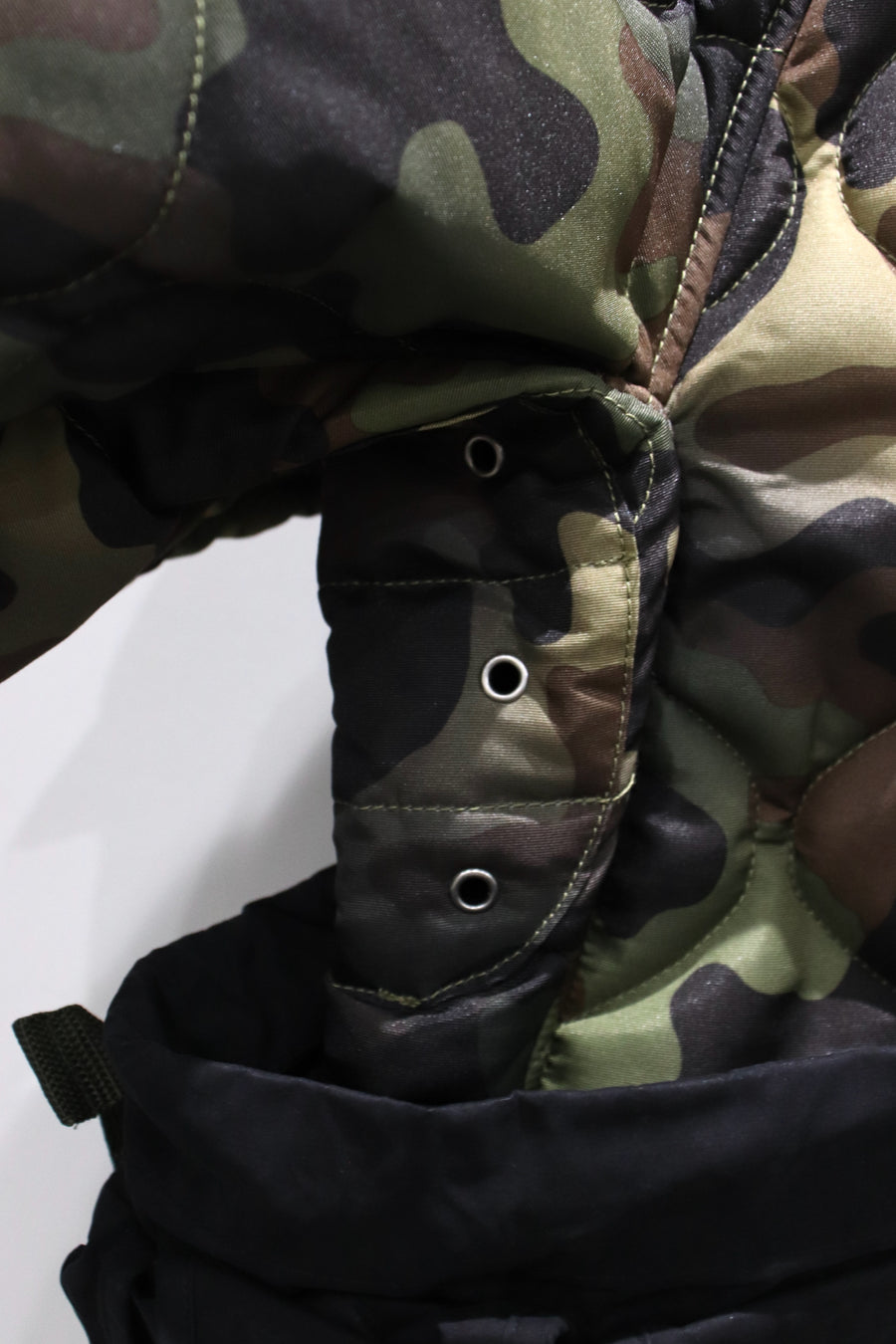 ANDERSSON BELL  MULTI-PKT CAMO QUILTED JUMPER