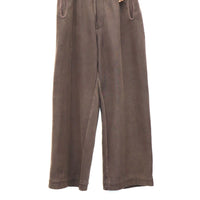 JIAN YE×TOKUINC 25 PANTS BROWN スウェットパンツ JIAN YE(ジェンイェ)の25 PANTS BROWN(パンツ)の通販｜PALETTE art