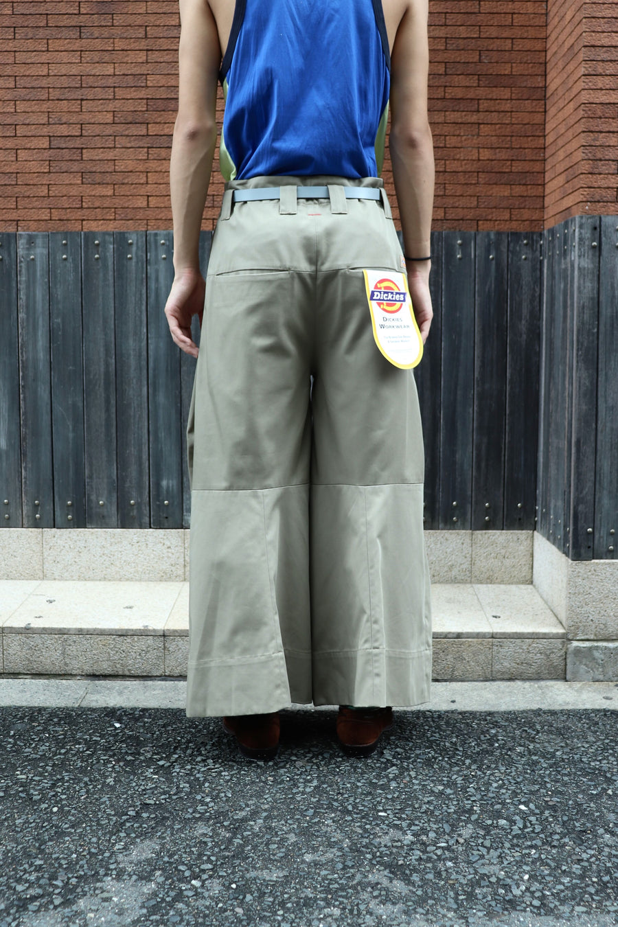 SHINYAKOZUKA  PANTALON WITH DICKIES(KHAKI)