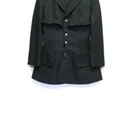 TOGA(トーガ)のRibbed waist jacket BLACKの通販｜PALETTE art aliveの