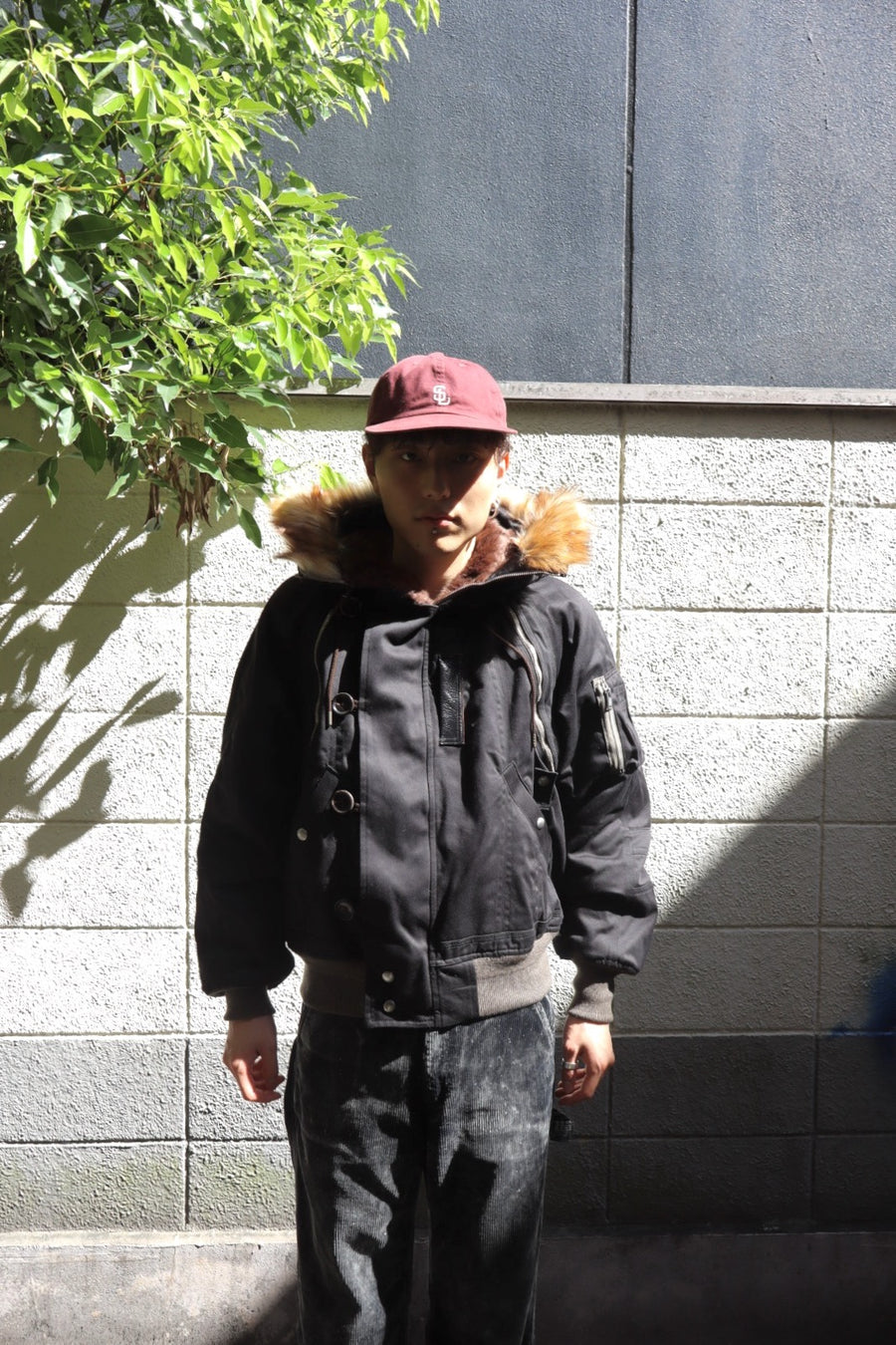 SUGARHILL  N-2 JACKET(BLACK)