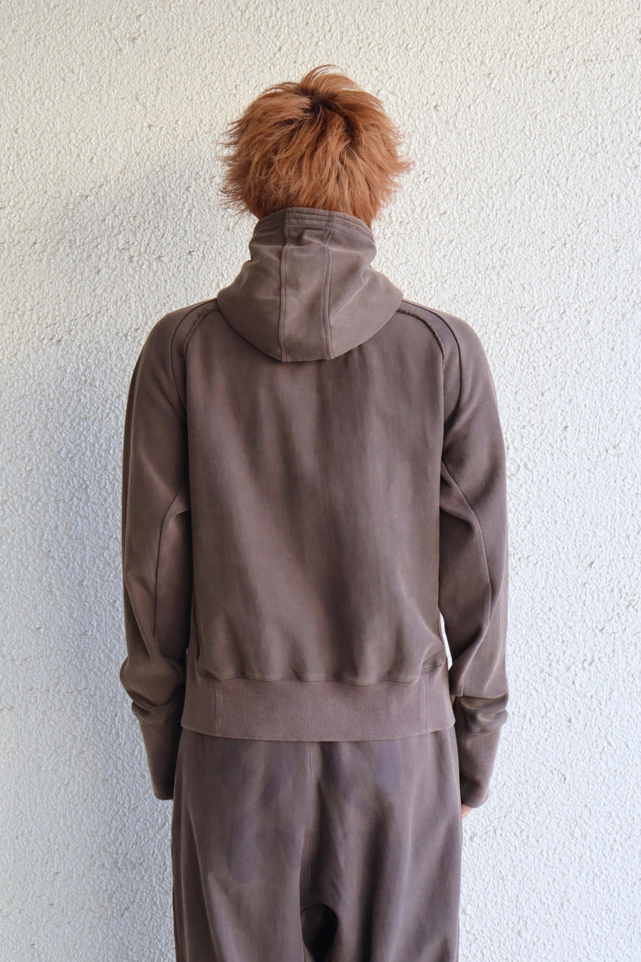 JIAN YE  25 HOODIE(BROWN)