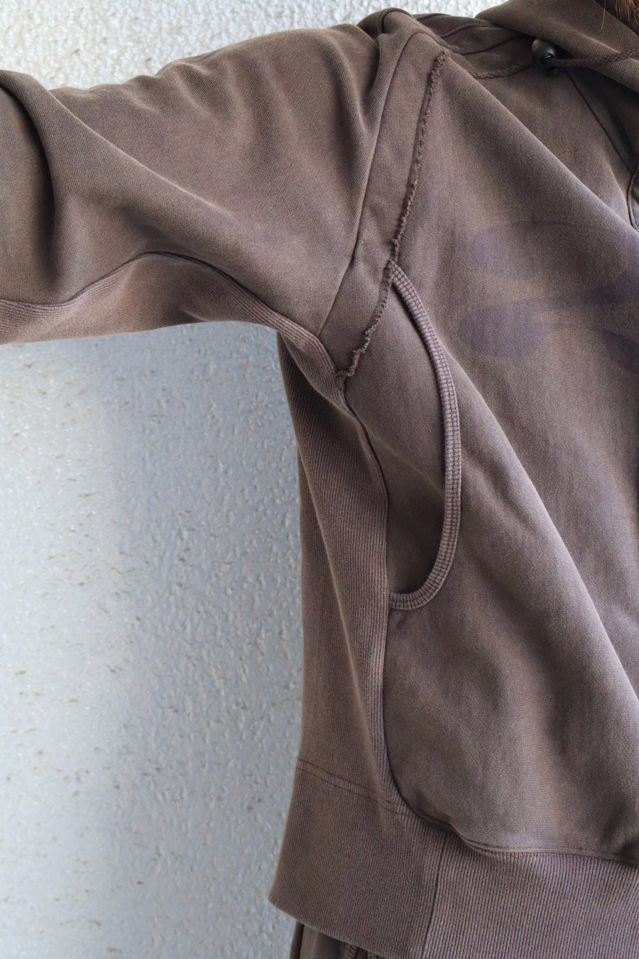 JIAN YE  25 HOODIE(BROWN)