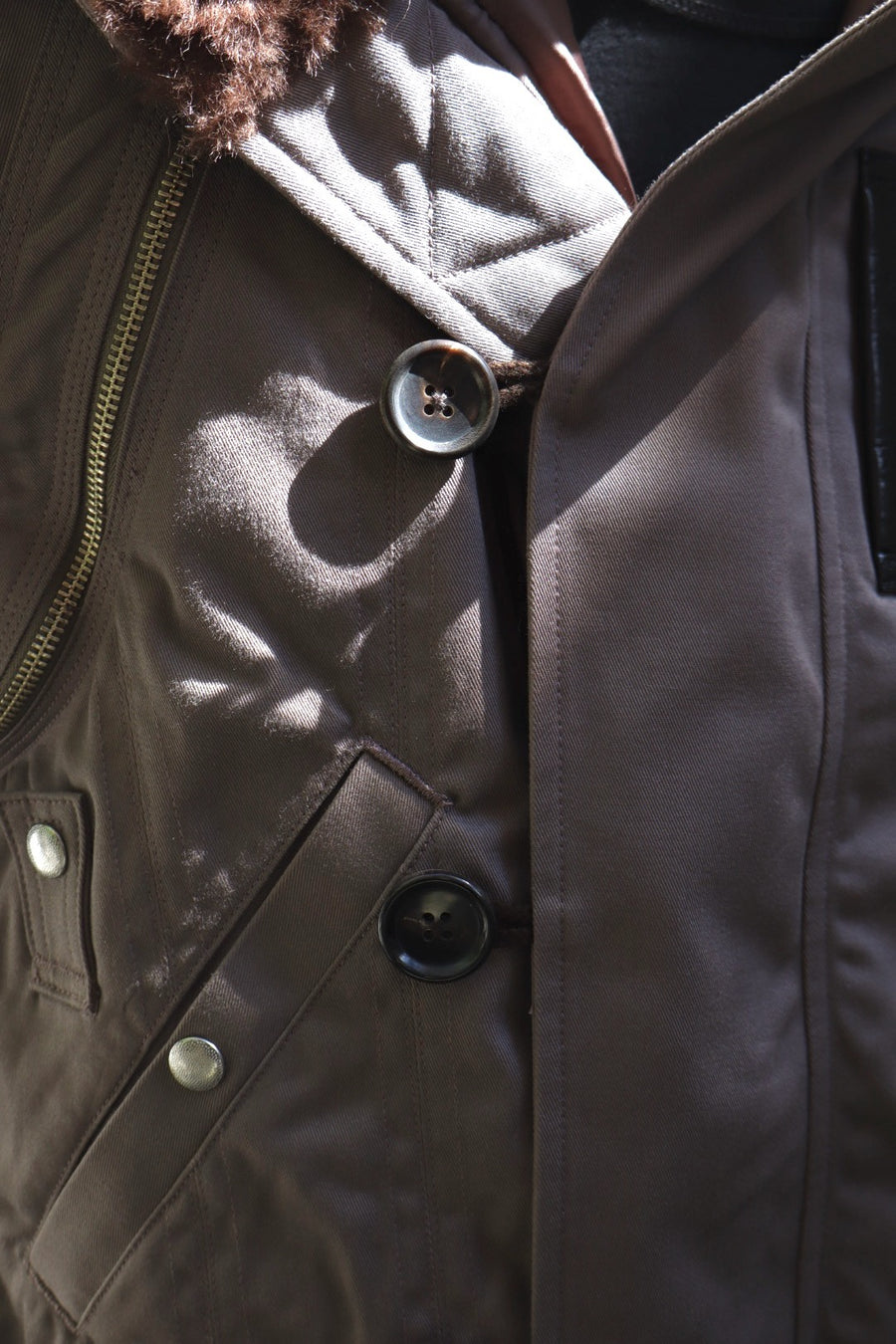 SUGARHILL  N-2 JACKET(ASH GRAY)