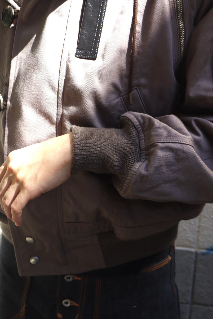 SUGARHILL  N-2 JACKET(ASH GRAY)