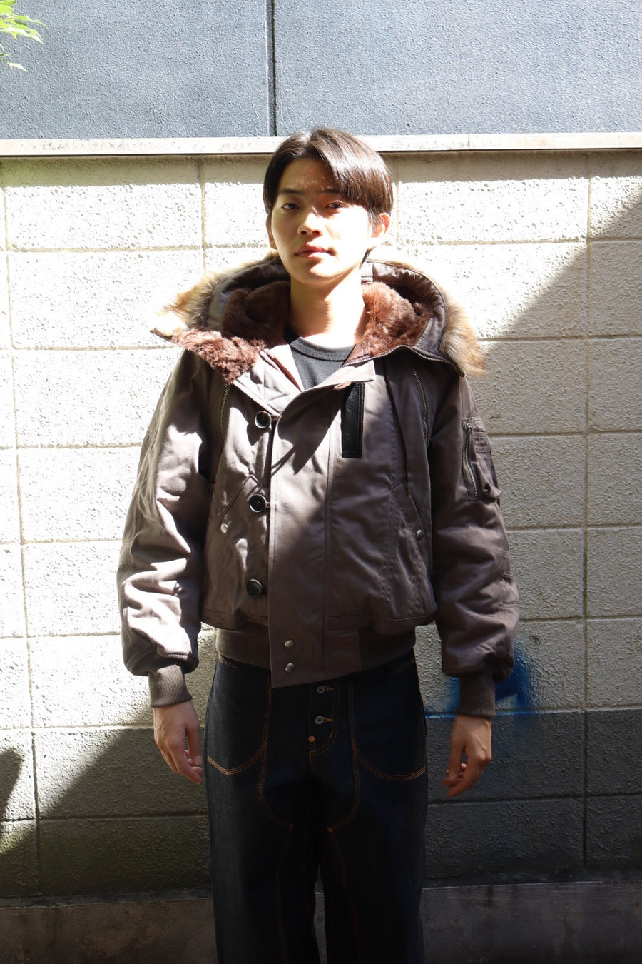 SUGARHILL  N-2 JACKET(ASH GRAY)