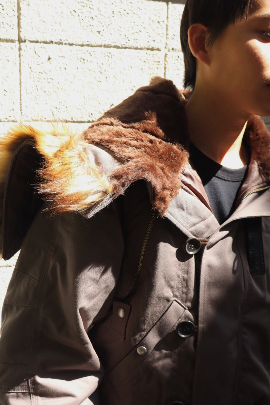 SUGARHILL  N-2 JACKET(ASH GRAY)