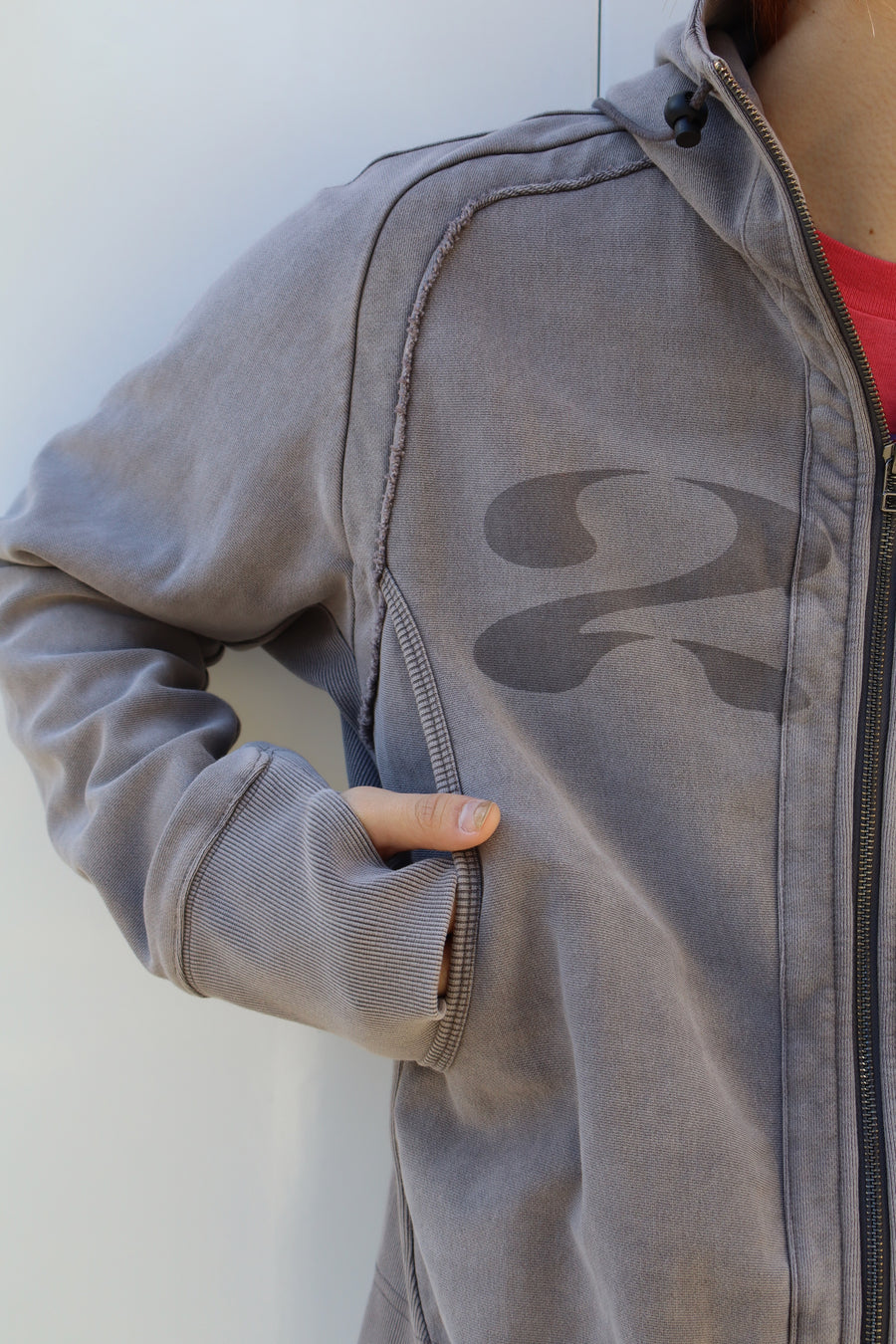 JIAN YE  25 HOODIE(GRAY)