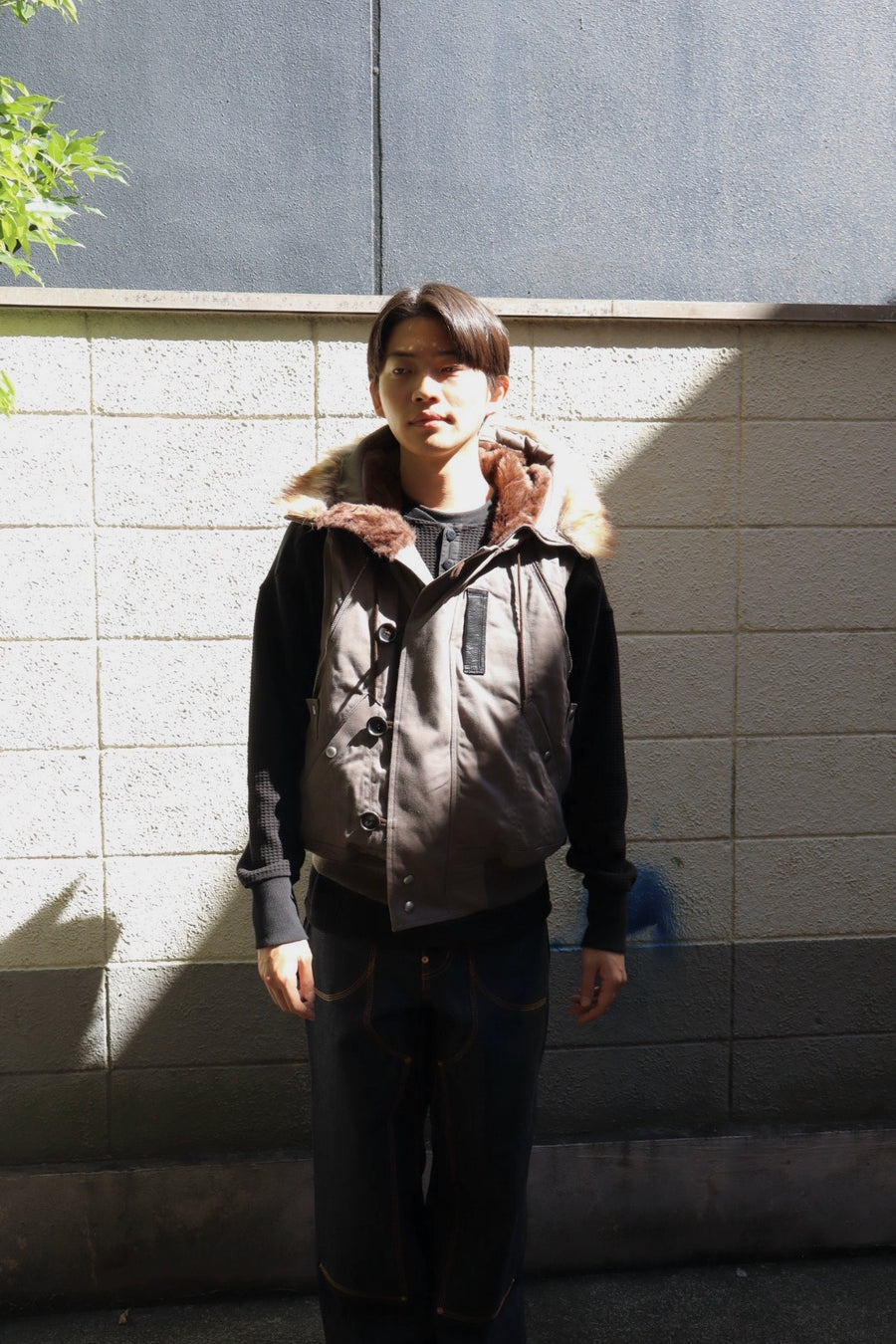 SUGARHILL  N-2 JACKET(ASH GRAY)