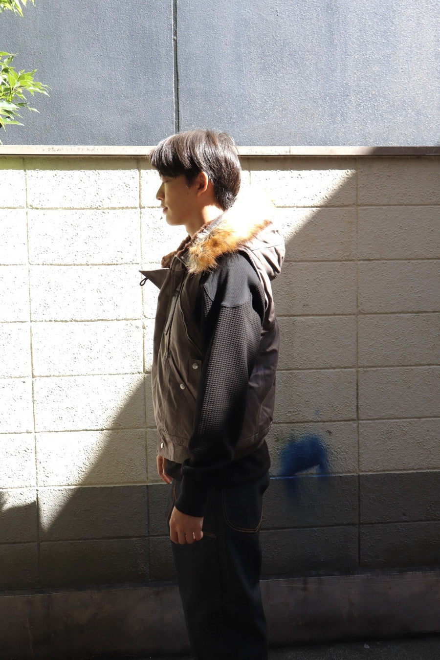 SUGARHILL  N-2 JACKET(ASH GRAY)