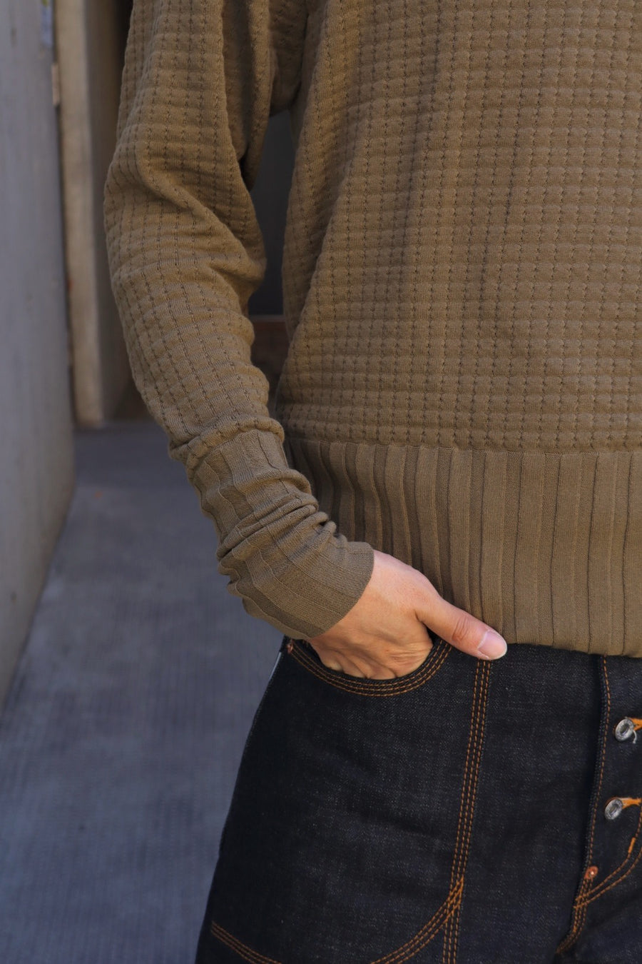 SUGARHILL  CLASSIC DOUBLE KNEE DENIM PANTS-2