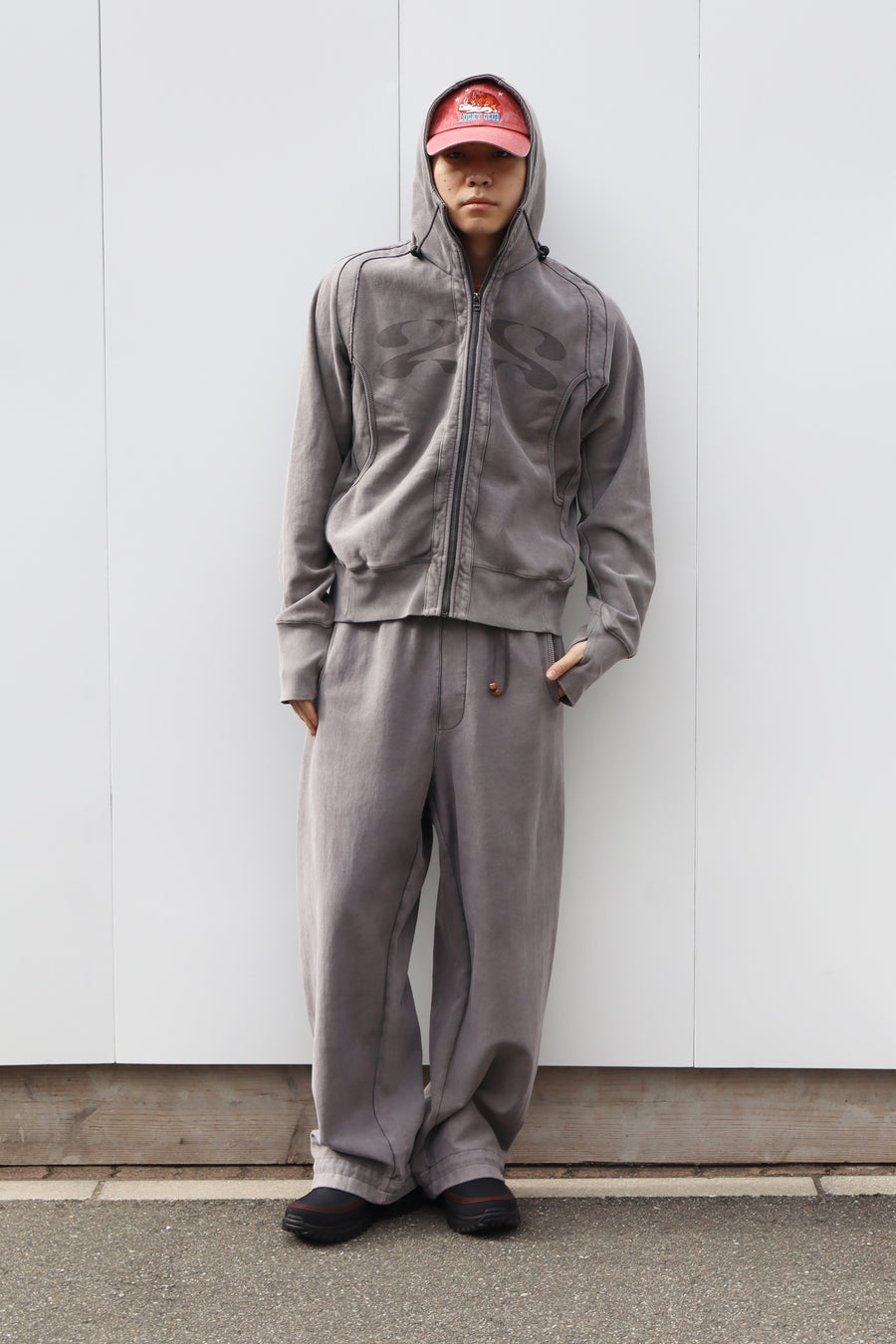 JIAN YE  25 PANTS(GRAY)