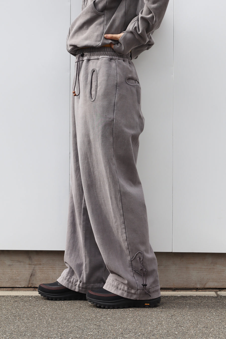 JIAN YE  25 PANTS(GRAY)