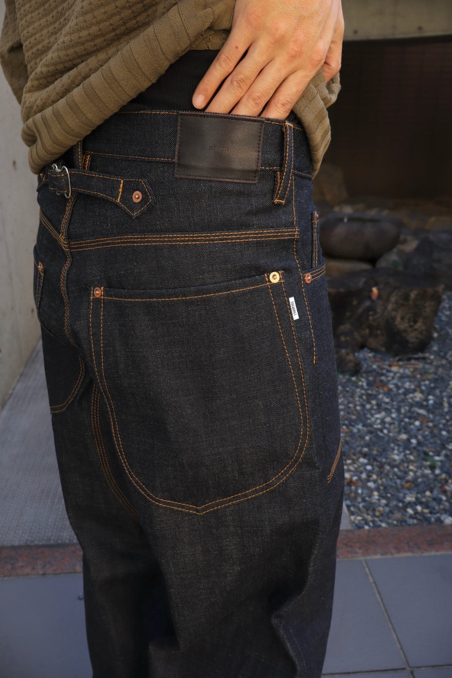 SUGARHILL  CLASSIC DOUBLE KNEE DENIM PANTS-2