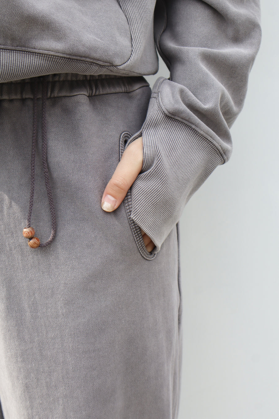 JIAN YE  25 PANTS(GRAY)