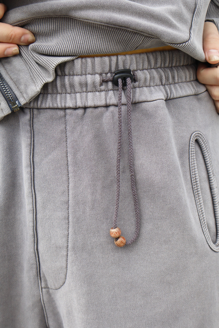 JIAN YE  25 PANTS(GRAY)