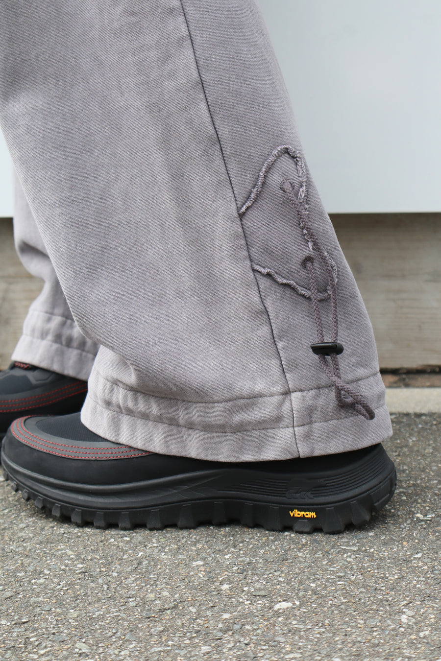 JIAN YE  25 PANTS(GRAY)