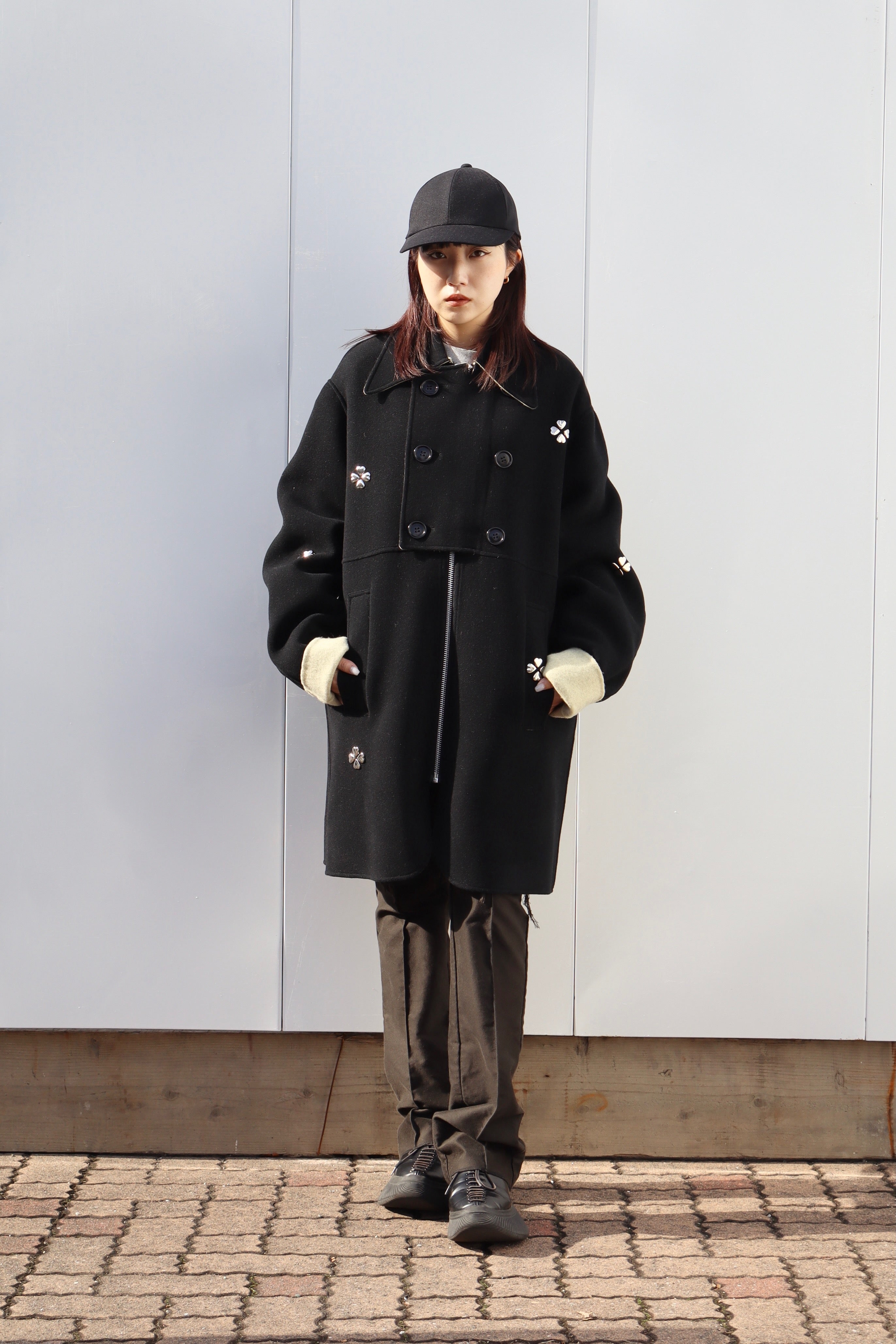 MASU(エムエーエスユー)のZIP-UP CLOVER STUDS COATの通販｜PALETTE