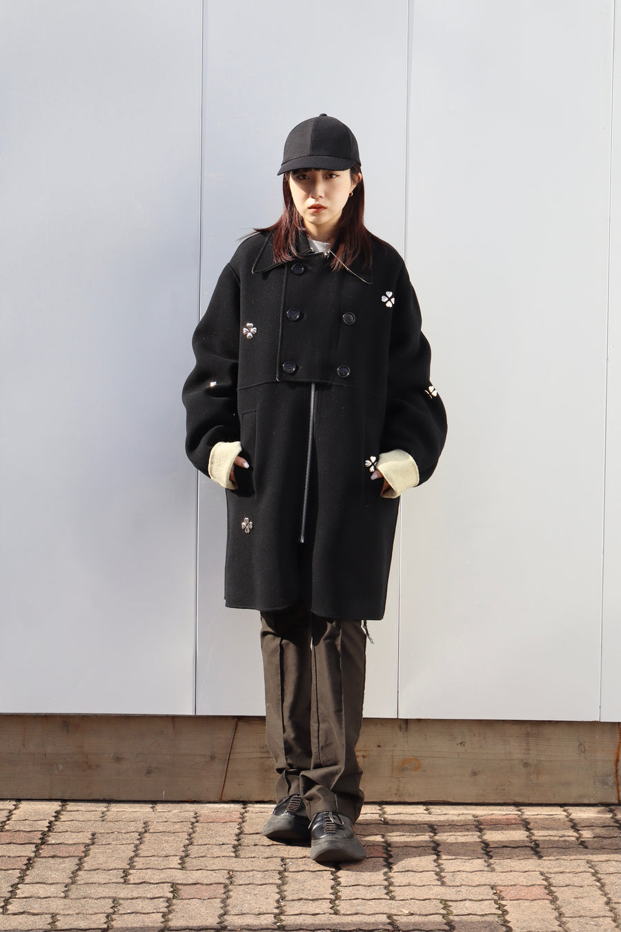 MASU(エムエーエスユー)のZIP-UP CLOVER STUDS COATの通販｜PALETTE