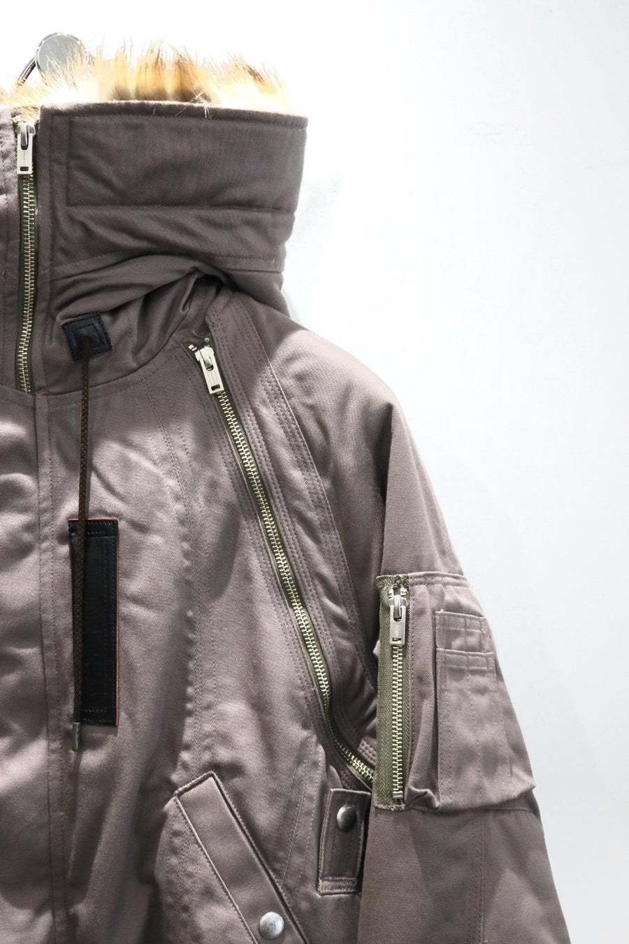 SUGARHILL  N-2 JACKET(ASH GRAY)