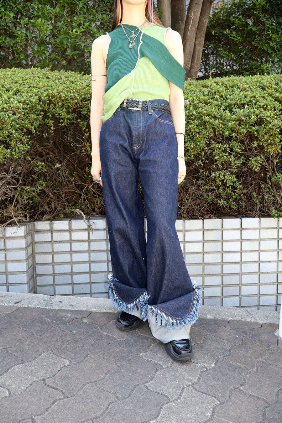【即納爆買い】コトハヨコザワ ROLLED UP DENIM PANTS パンツ