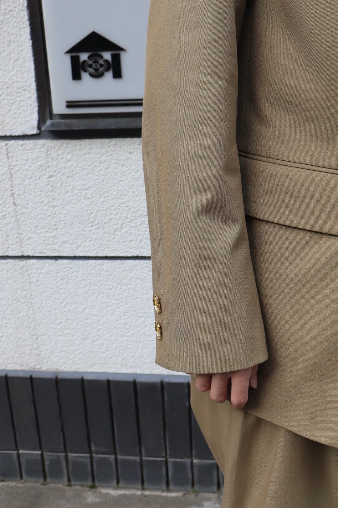 BED J.W. FORD(ベッドフォード)のCotton-Wool Double-Breasted Jacket