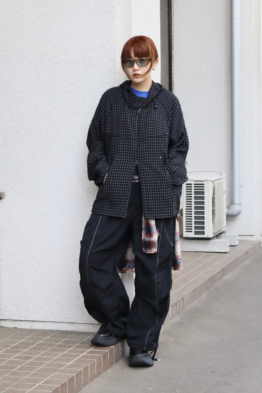 elephant TRIBAL fabrics  3D Snow Camo Nylon Pants(BLACK)