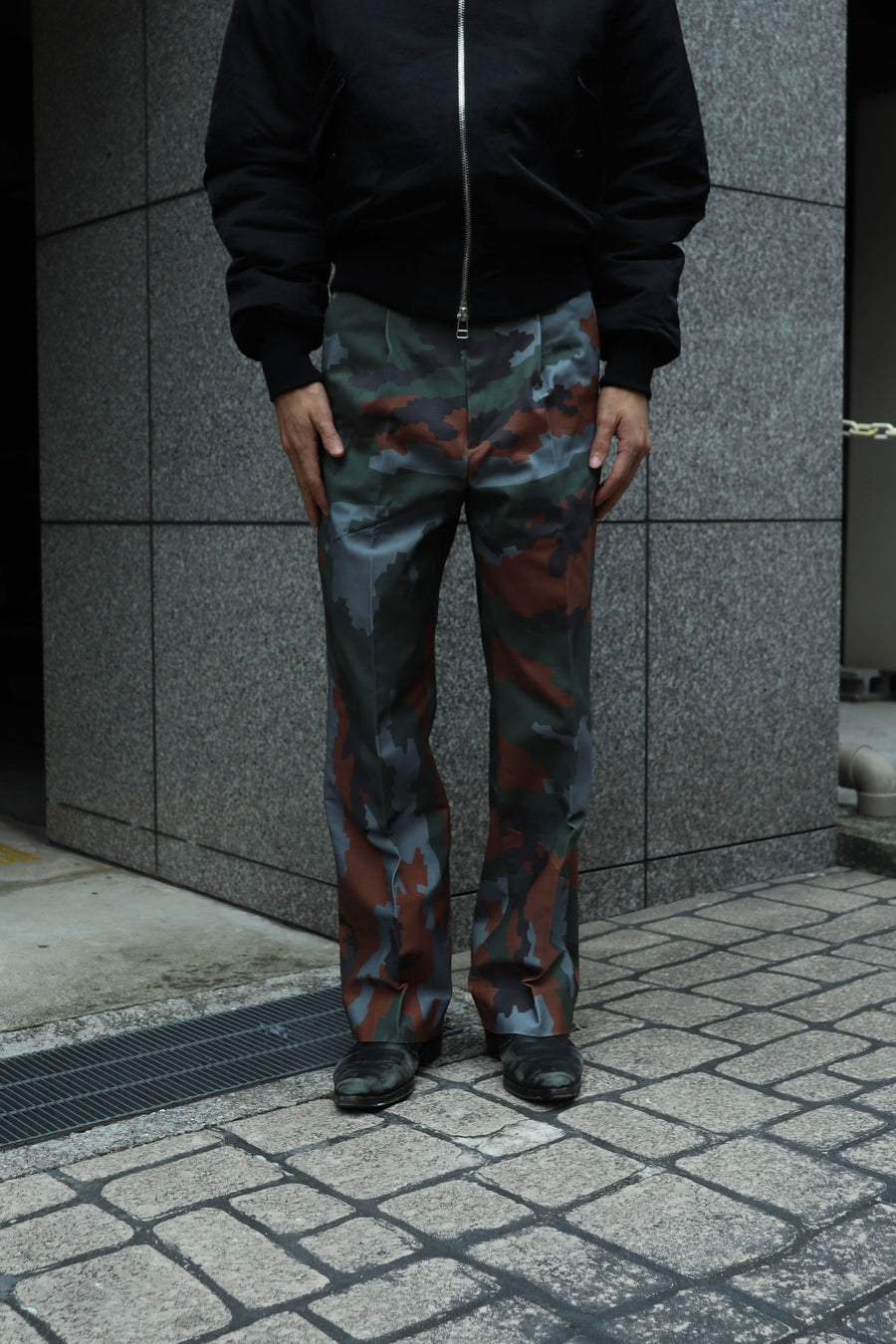 FAF × PALETTE art alive  Switching Slacks(GERMAN CAMO)