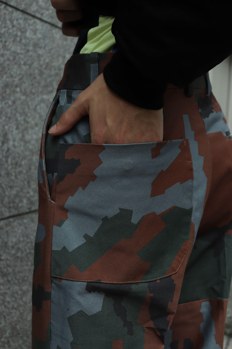 FAF × PALETTE art alive  Switching Slacks(GERMAN CAMO)