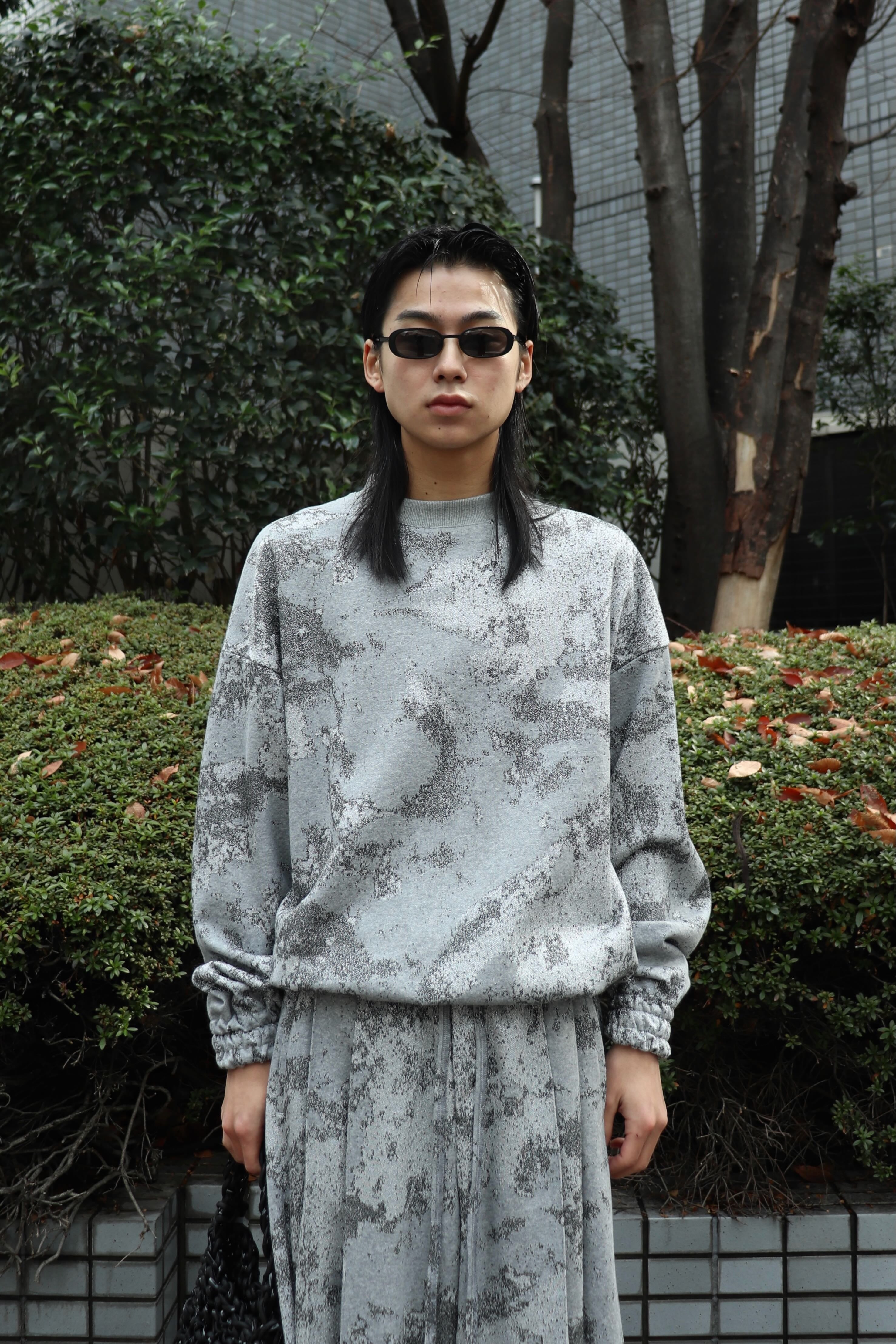 SHINYAKOZUKA シンヤコズカ ジャガードスウェットhome crew