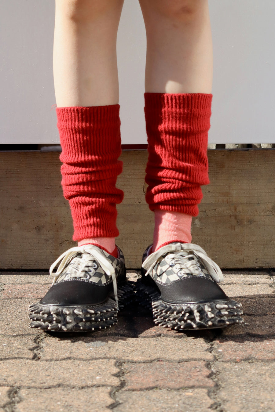 doublet(ダブレット)のDIRTY SPIKE CANVAS SNEAKER BLACKの通販