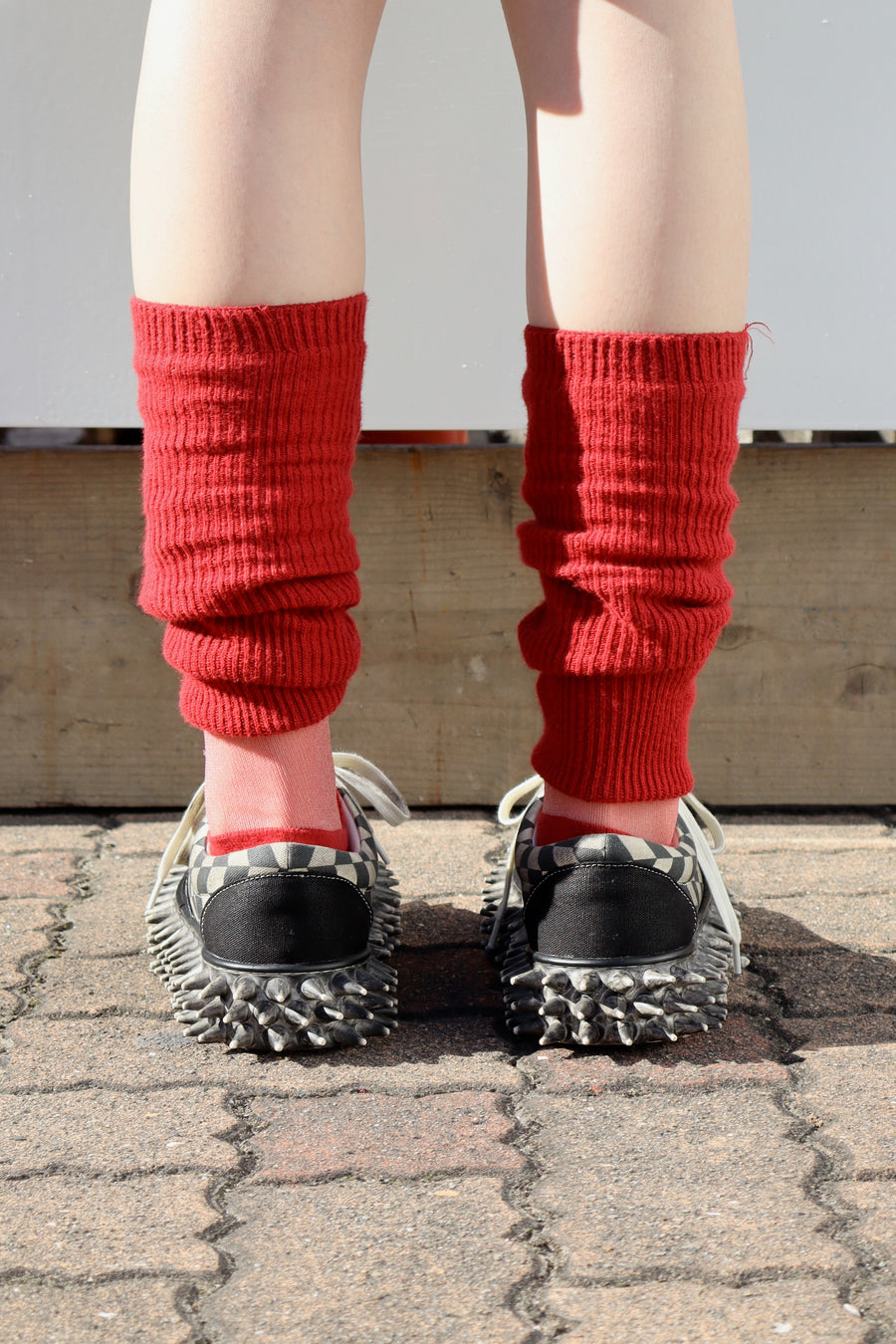 doublet(ダブレット)のDIRTY SPIKE CANVAS SNEAKER BLACKの通販
