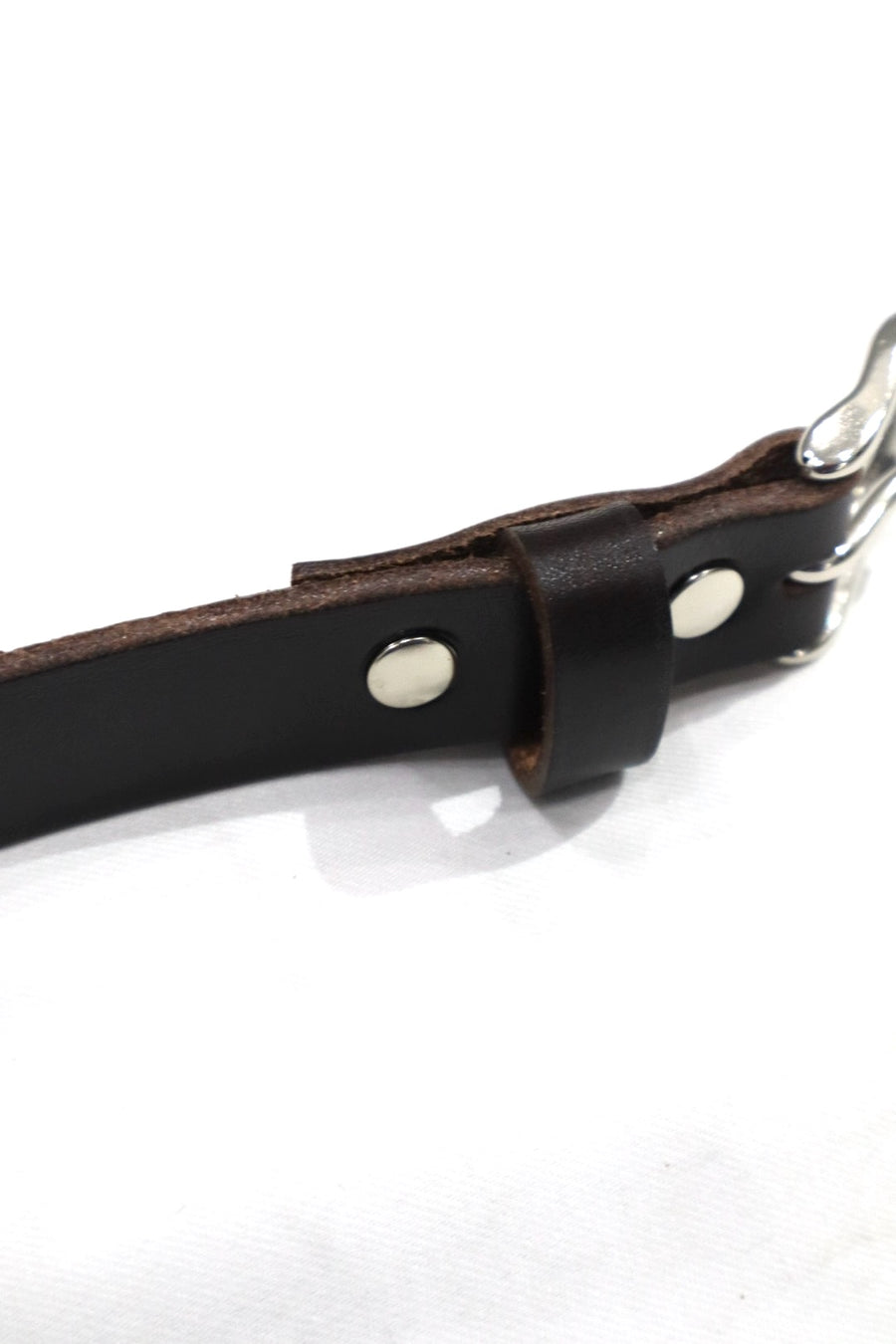 SUGARHILL  LEATHER BELT(SILVER)