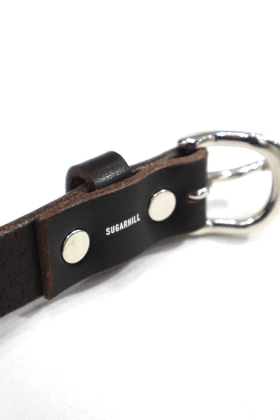 SUGARHILL  LEATHER BELT(SILVER)