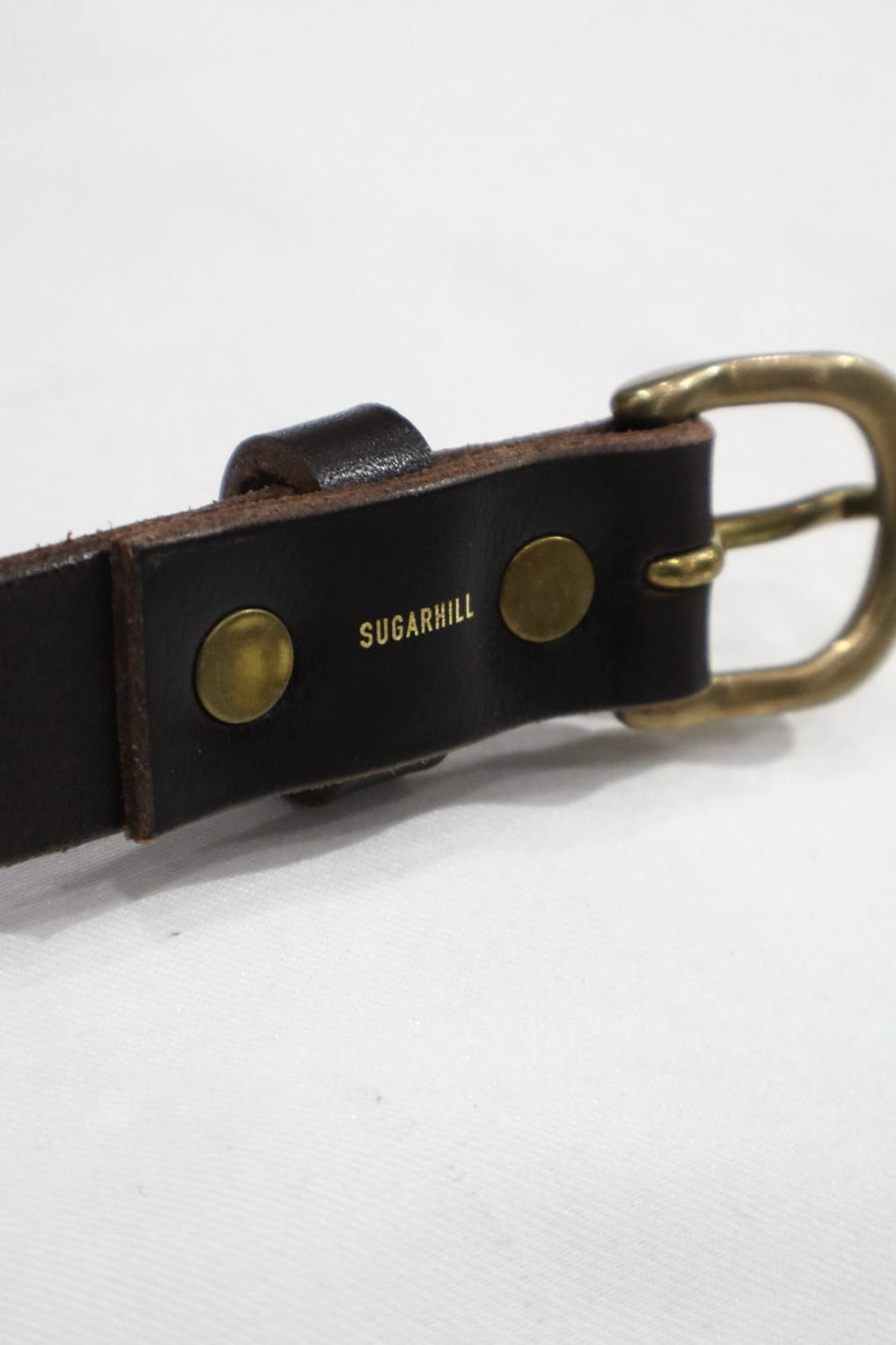 SUGARHILL  LEATHER BELT(GOLD)