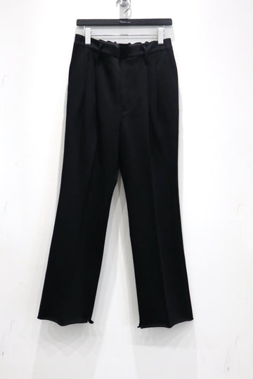 BED j.w. FORD  Sweat Flare Pants(BLACK)