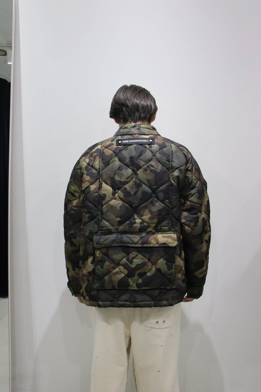 ANDERSSON BELL  MULTI-PKT CAMO QUILTED JUMPER