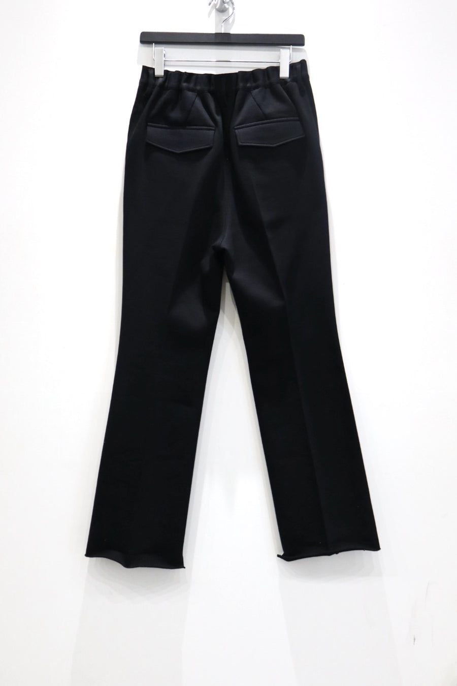 BED j.w. FORD  Sweat Flare Pants(BLACK)