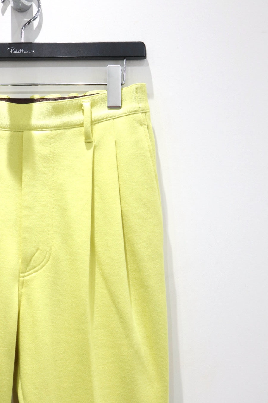 BED j.w. FORD  Sweat Flare Pants(LEMON)