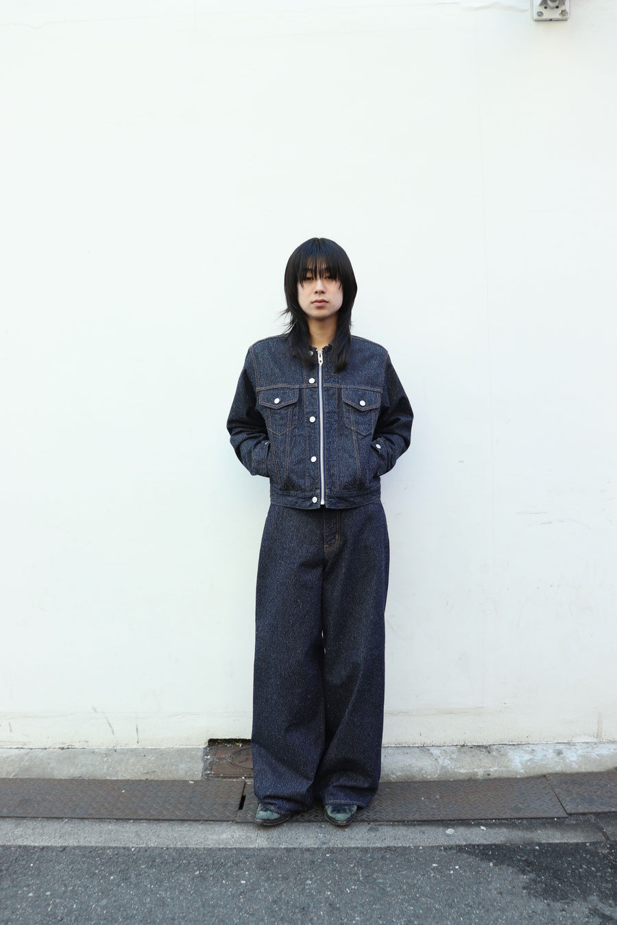 MASU(エムエーエスユー)のMB BAGGY JEANS NEPの通販｜PALETTE art