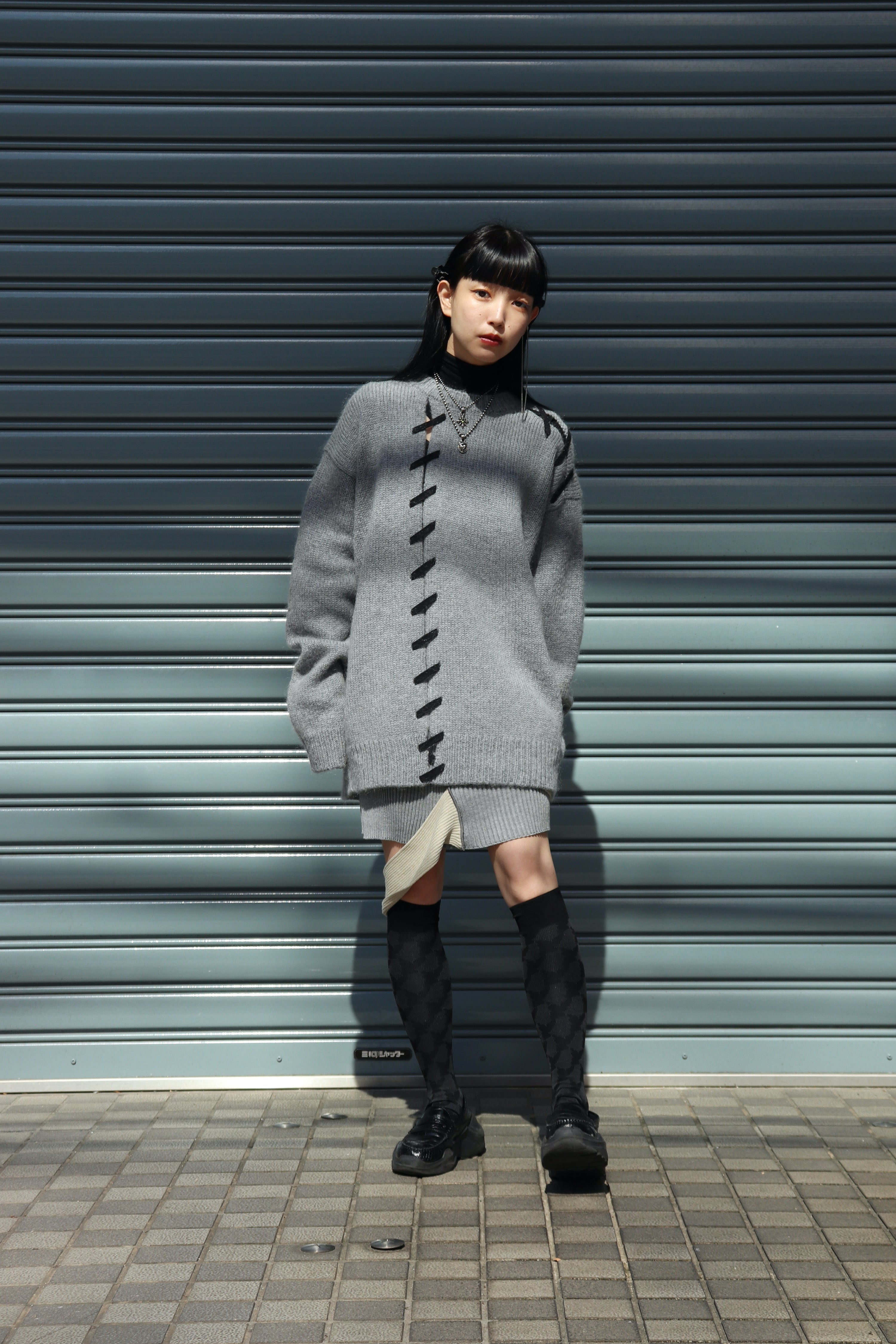 M A S U × Tabio MEN ANGEL SOCKS 4点 Masu's Angel Monogram Socks Black mail order ｜ Palette Art Alive